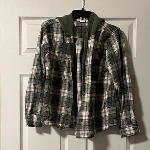 Women's Green Plaid Jacket